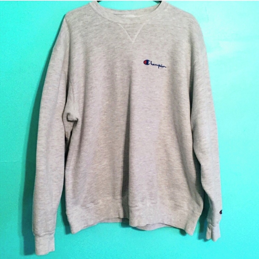 RARE vintage Champion crew neck pull over sweater